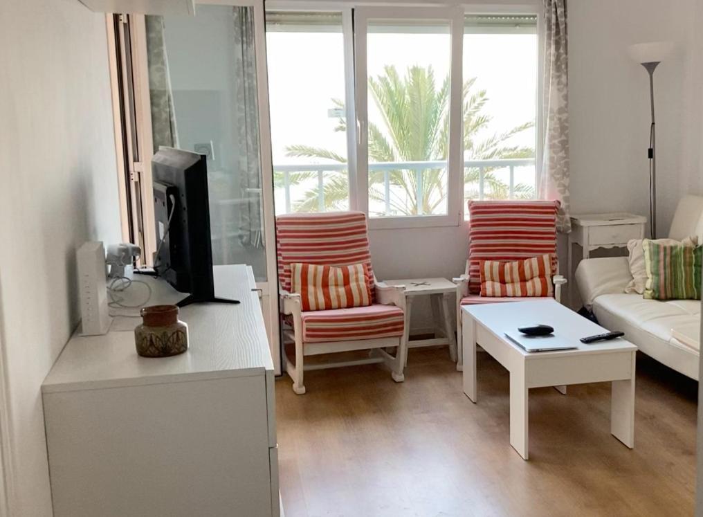 Apartamento 1ª Linea De Mar Almería Esterno foto