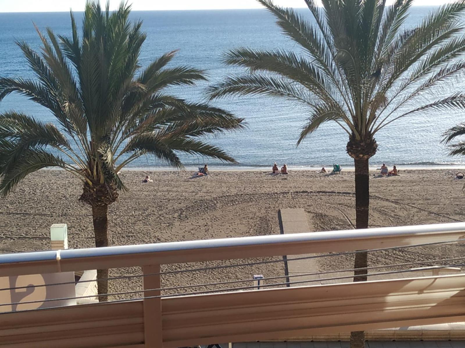 Apartamento 1ª Linea De Mar Almería Esterno foto