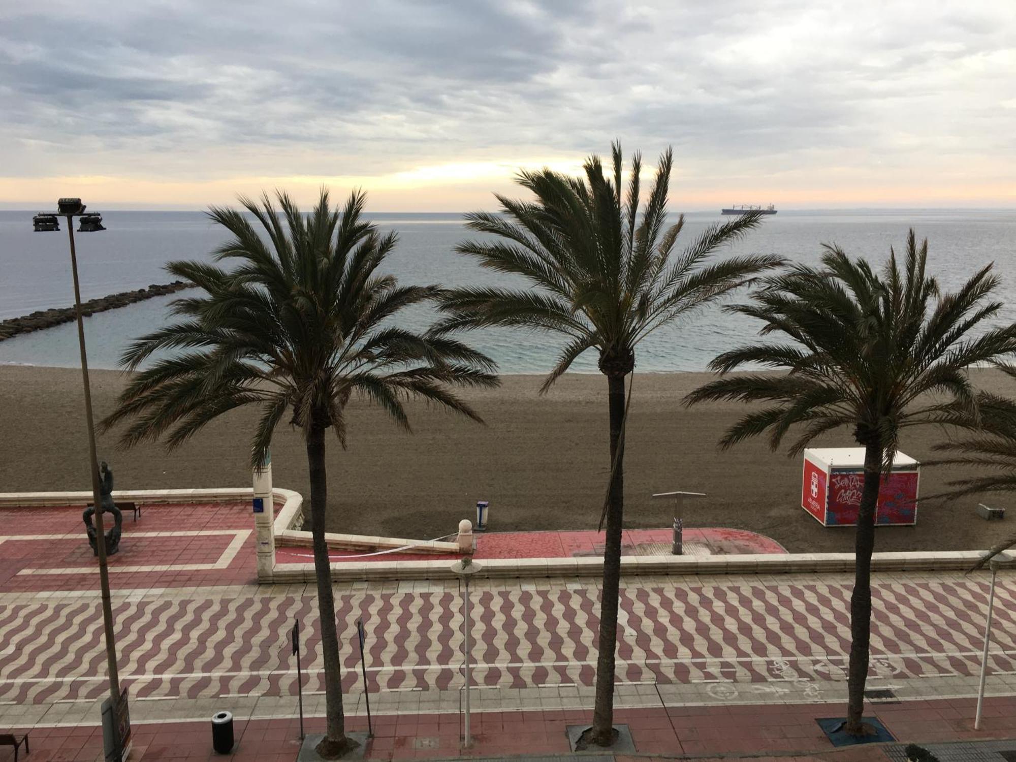 Apartamento 1ª Linea De Mar Almería Esterno foto